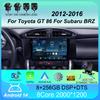 Car Radio Android 14 Carplay For Toyota GT 86 For Subaru BRZ 2012 - 2016 Navigation GPS Multimedia Player Stereo wifi+4G BT DSP