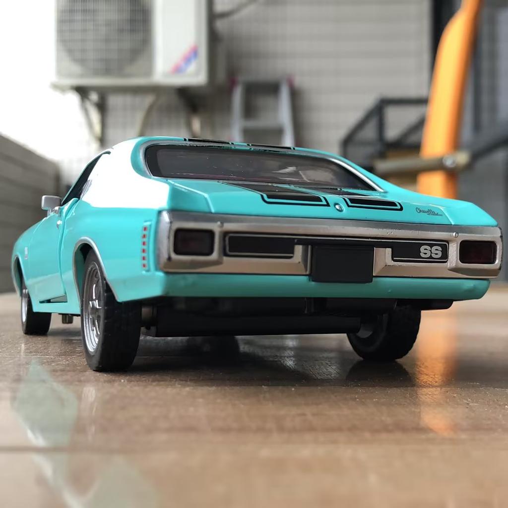 1:24 Chevrolet Chevelle SS 454 1970 Американский Мышечный Спортивный Автомобиль Сплав Металл Литая Модель Автомобиля Модные Украшения Коллекционные Предметы Хобби
