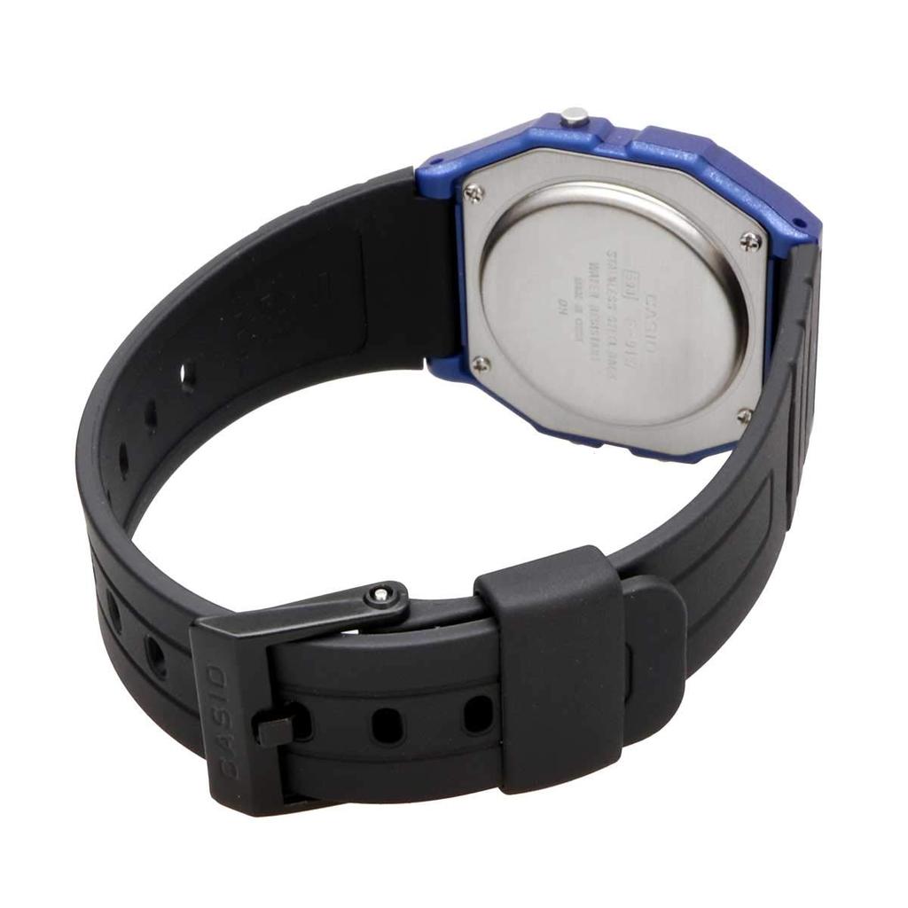 Casio Unisex Quartz Watch F-91WM-2A Metallic Blue Cheap Casio [Parallel Import]