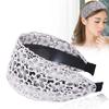 Toothed Non-slip Hairbands Hair Accessories Lace Turban Exquisite Hair Hoop