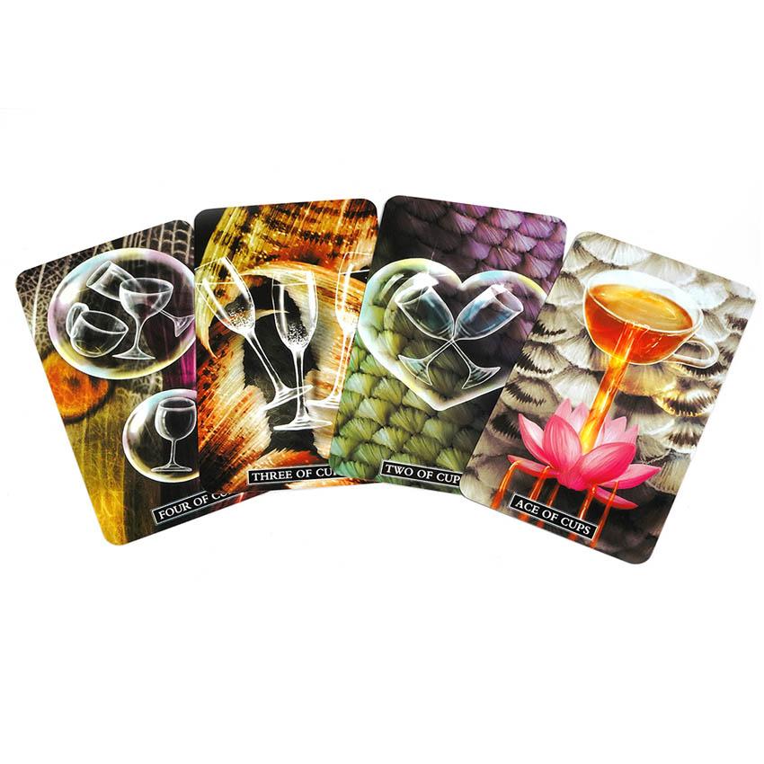 10,3 х 6 см карточная игра «Красивые звери Таро»