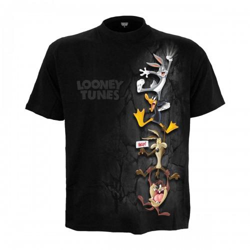 Spiral Direct Unisex Adult Hanging Tunes Looney Tunes Short-Sleeved T-Shirt
