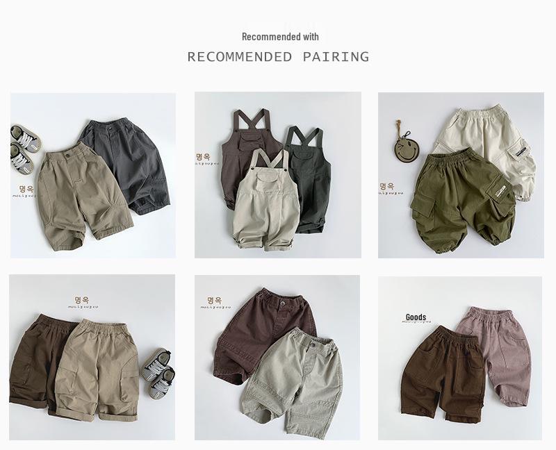 Детская весенняя футболка: Модный повседневный топ для мальчиков и девочек - Универсальная базовая футболка для малышей