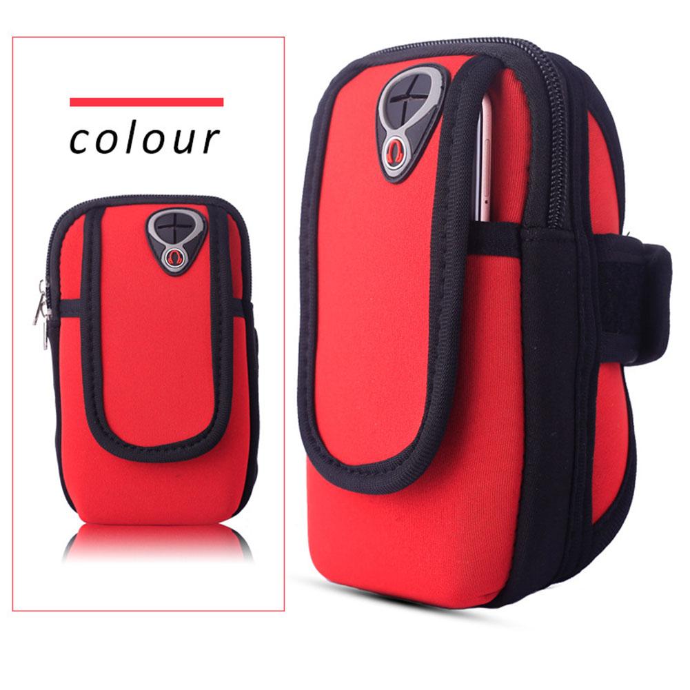 Outdoor Sports Arm Bag Phone Holder Portable Armband Bag Wrist Pockets