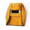 UYANGG Leather Welding Helmet Mask Solar Flip Cover Lens Breathable Leather Welding Clamshell Helmet Welder Security Protection