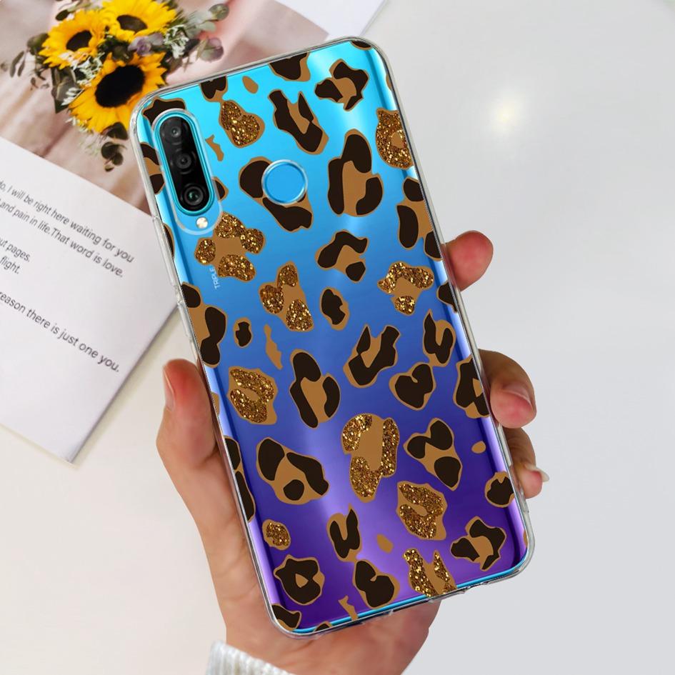 For Huawei P30 Lite Case MAR-LX1M MAR-L21A MAR-LX1A Cute Astronaut Cover Clear Silicone Bumper For Huawei P30 Pro Lite P 30 Capa