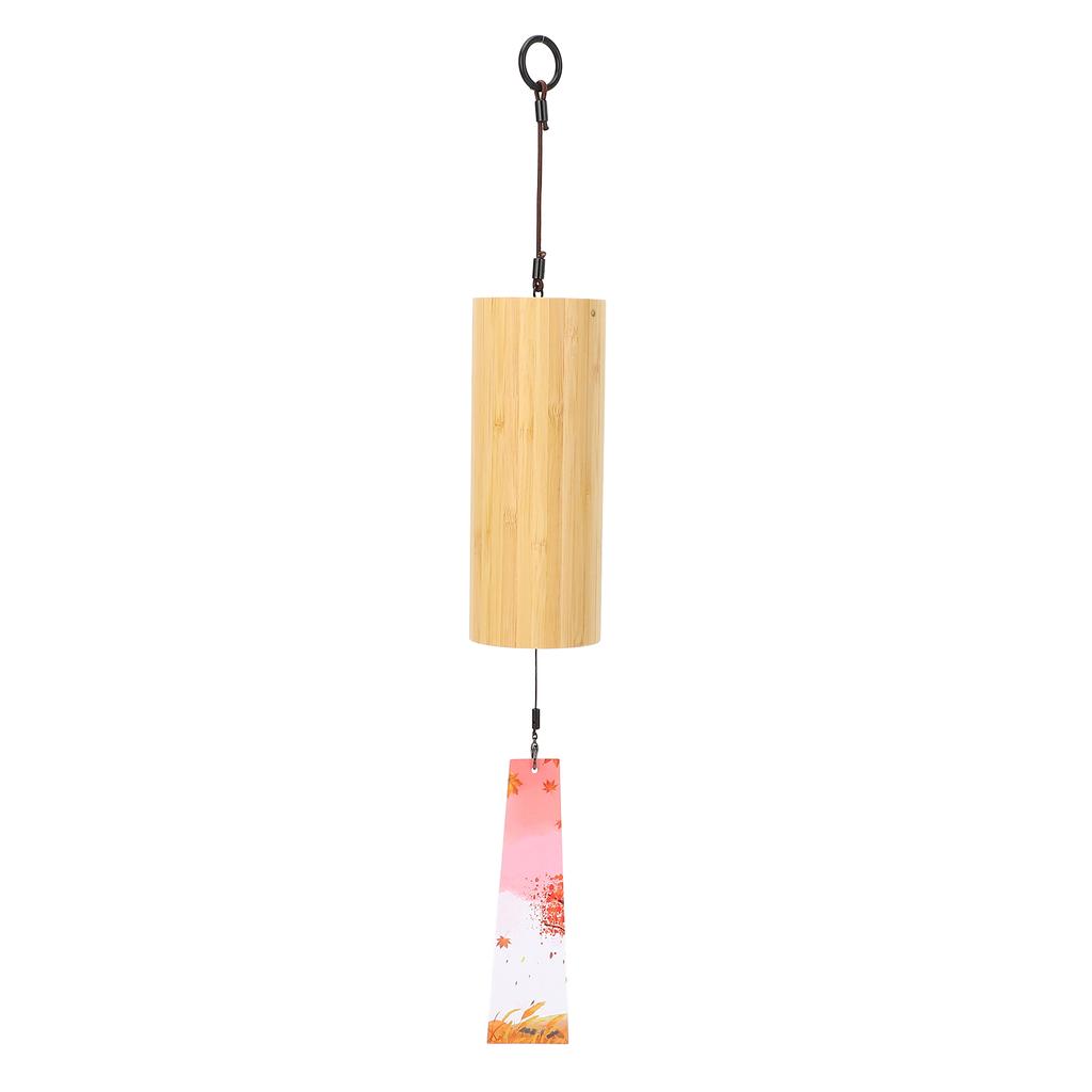 Bamboo Wind Chime C G Am Dm Chord Decorative Windchime for Meditation Relaxation Home Garden Decor