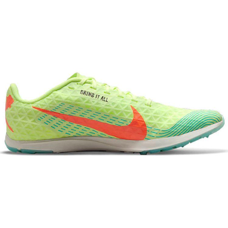 Nike Zoom Rival Waffle 5 Barely Volt Hyper Orange Кроссовки унисекс Зеленые динамично-бирюзовые Photon-Dust CZ1804-701