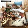 New Anime Dr.STONE 3D Print Bedding Set Duvet Covers Pillowcases 2/3 Piece Comforter Bedding Sets Bedclothes  Duvet Cover Sets