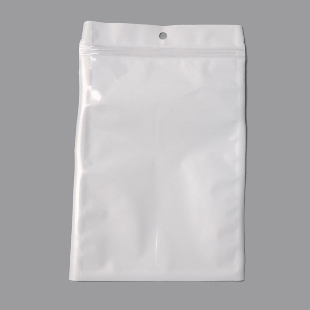 100 шт. Розничная упаковка Самоклеящаяся застежка-молния Упаковочный мешок для хранения Отверстие для подвешивания