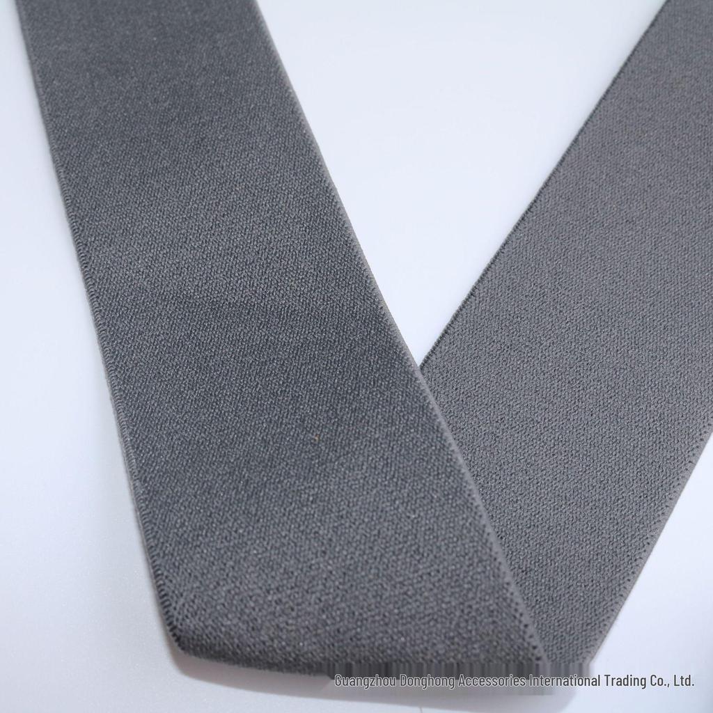 High-Elastic Polyester Imitation Nylon Band for Waistbands and Skirts