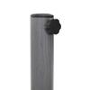 Umbrella Base Dark Grey Wood Look 48 x 48 x 32 cm