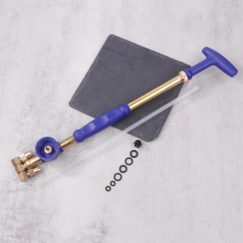 Возвратно-поступательный распылитель с одной/двумя головками, ручной, толкающий-вытягивающий, медный насос, бытовой ручной распылитель, металлический стержень, микрораспылитель