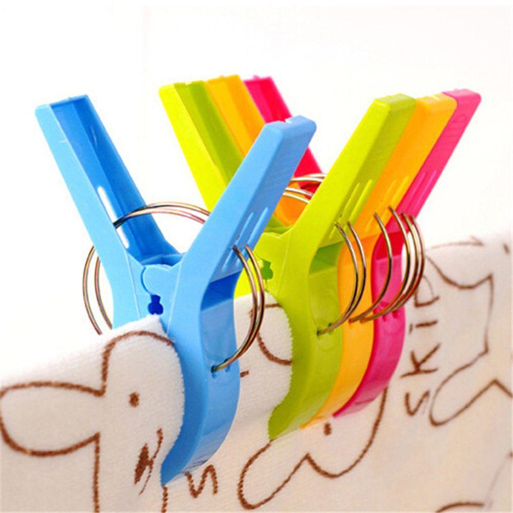Retaining Laundry Organization Cloth Clothes Pins Clothes Pegs Beach Towel Clamp Clothes Clip