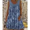 European and American Ladies Strapless Strap Loose Dress Lace Casual Dress