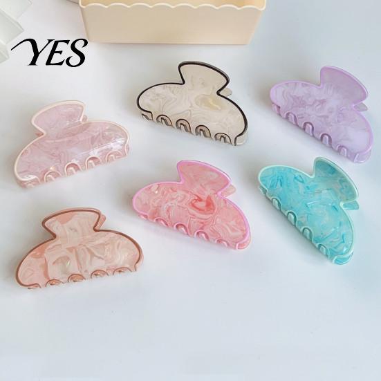 Long-lasting Hair Clip Claw for Women, Smooth Rounded Edges Clip, Anti-slip Teeth Back Head Edge No Damage Versatile Long Short Daily Use Thick