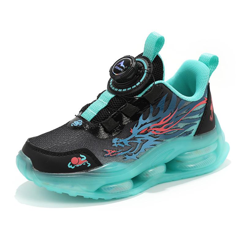 Boys Shoes 2025 Spring and Autumn Mesh Classmates Boys Sports Shoes Middle and Older Children Running Shoes Children's Sports Shoes Tide