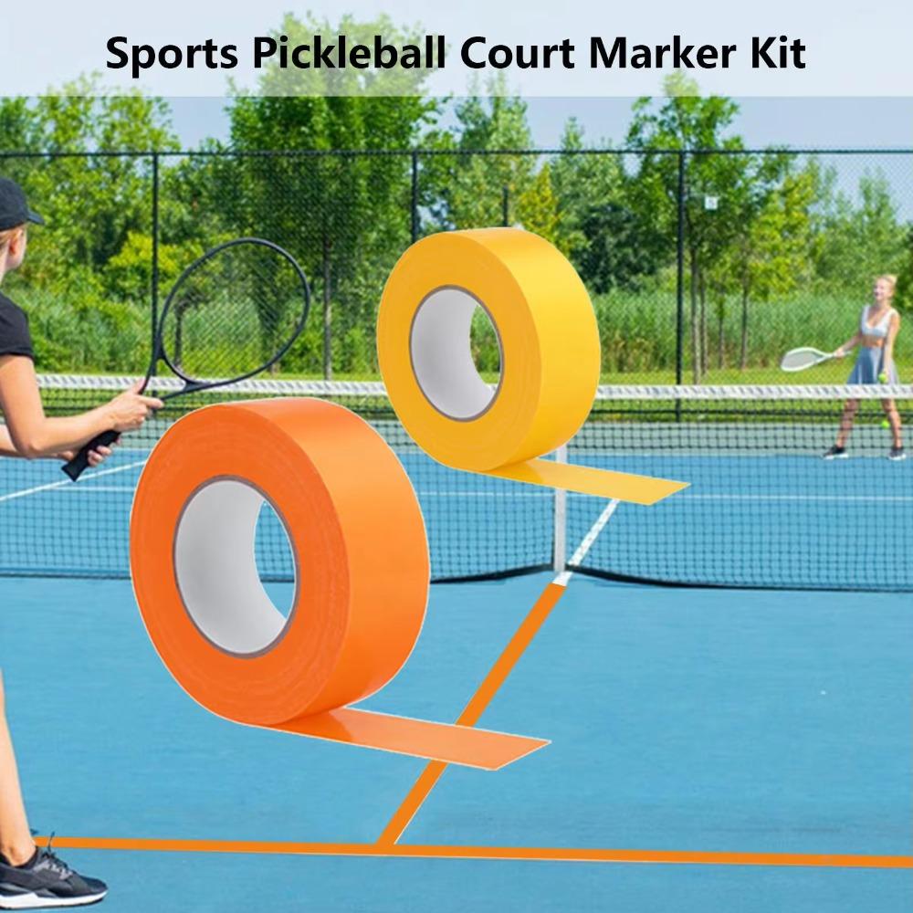 Multifunctional Pickleball Court Marking Tape Visible Tennis Court Tape Marking Tape Court Marker