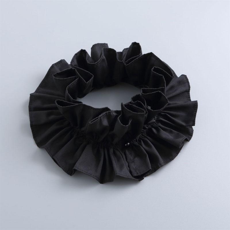 Унисекс Винтажный Многослойный Съемный Воротник с Рюшами Викторианский Эдвардианский Белый Костюмный Воротник