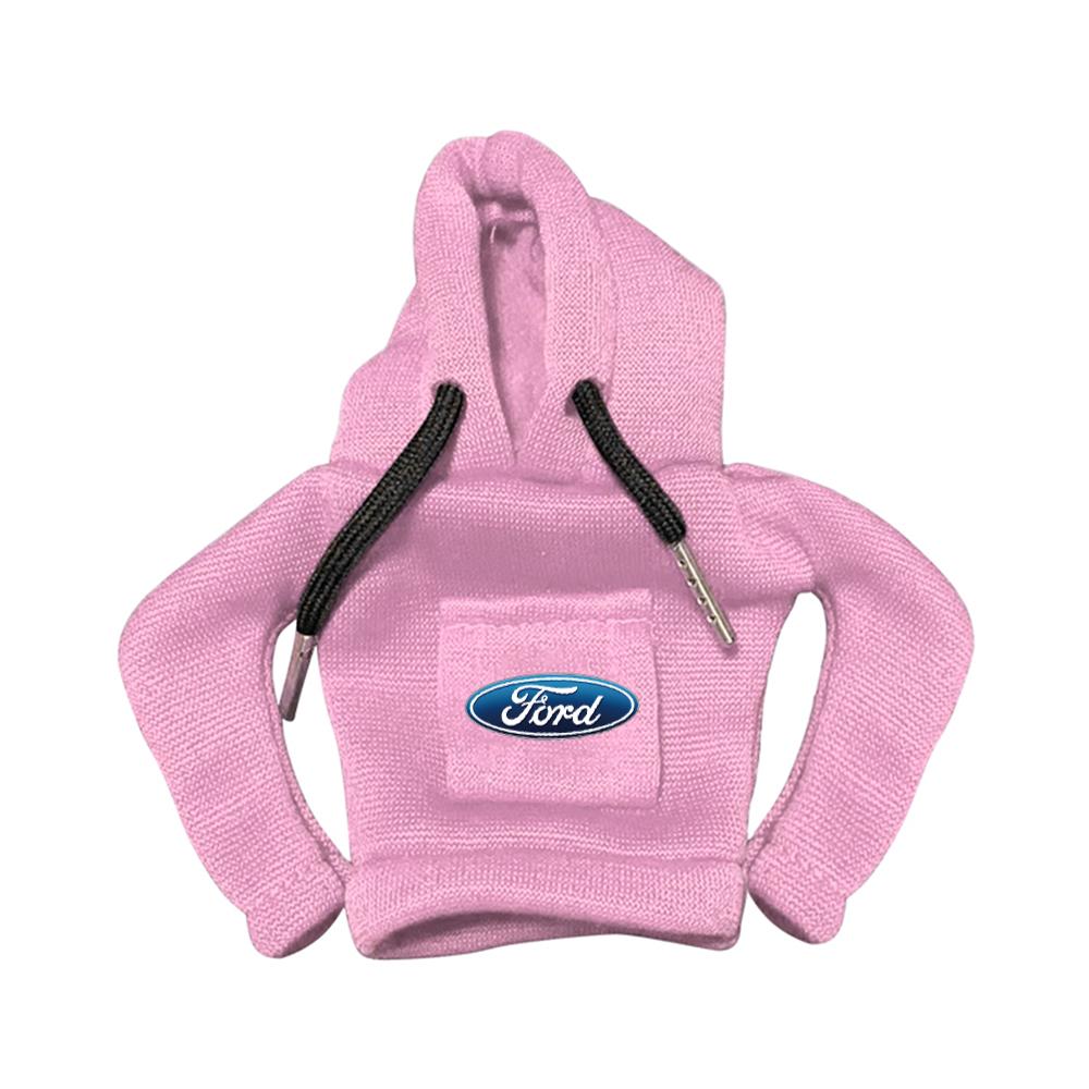 For Ford STRACING Focus Mustang Fiesta MK7 Mondeo Fusion Explorer Car Center Console Gear Shift Hoodie Sweatshirt Handle Clothe
