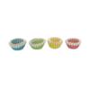 Set of 100 Paper Food Trays 2.5 Cm Smart Pastry Ref. 684846