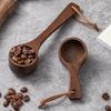 Wooden Coffee Spoon Tablespoon Scoop for Measuring Coffee Tea Sugar Flour Kitchen Tools Utensils for Ground Beans Mixing Stirring
