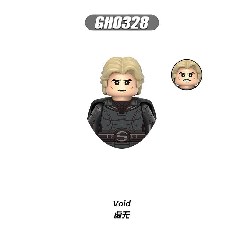 Fantastic Four Human Torch Bricks Diy Toys Gifts Daredevil Punisher Minifigures Building Blocks Mini Action Figures For Children