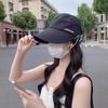 Ruth Color Matching Wide Brim Cap Женская универсальная шляпа-ведро с козырьком от солнца, показывающая лицо, маленькая быстросохнущая шляпа для верховой езды