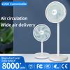 Remote-Controlled Cross-Border Electric Floor & Table Fan with Vertical Oscillation, Air Circulation, and Quiet Operation