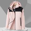 Women's Winter Waterproof Jacket Hiking Camping Skiing Warm Coat Outdoor Windproof Windbreaker Thick Fleece Climbing Clothes