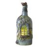 Mysterious Ghost Castle Forest Glowing Creative Wine Bottle Home Gardening Ornaments Resin Crafts