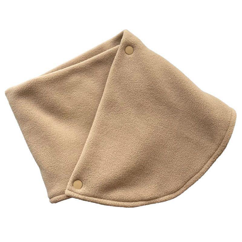 Unisex Winter Warm Plus Velvet Neck Scarf - Thick, Windproof & Versatile for Cycling