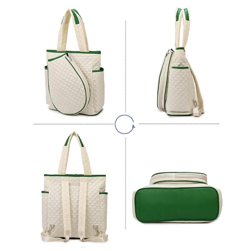 Tennis Bags for Women Men Tennis Racket Bag Backpack for Tennis Racquet,Pickleballs Paddles Large Sports Handbags Gift