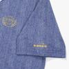 diadora Performance Collared Short Sleeve T-Shirt Denim