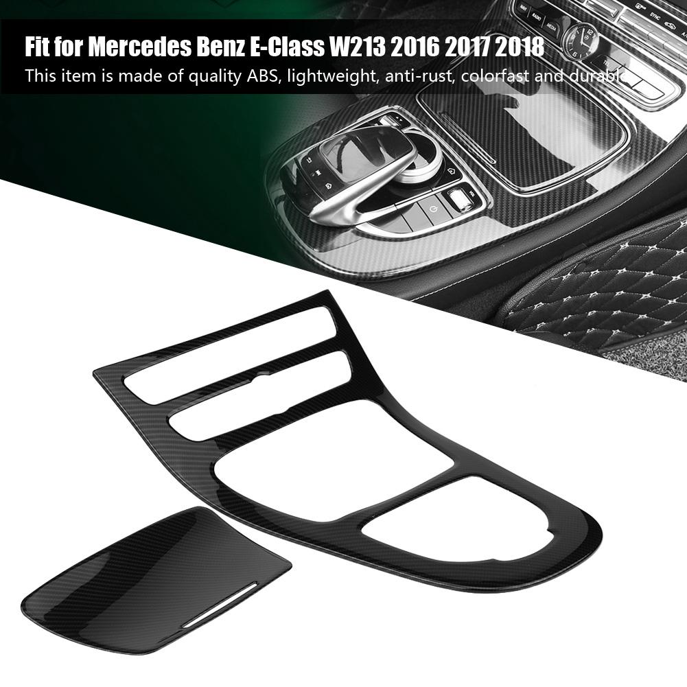 Central Control Panel Trim, Interior Frame Cover Replacement for E-Class W213 2016 2017 2018
