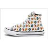 Chuck Taylor All Star Canvas Full Print Cartoon Pattern Casual High Top Kids Canvas Shoes Kids Sneakers Multicolor 671707C