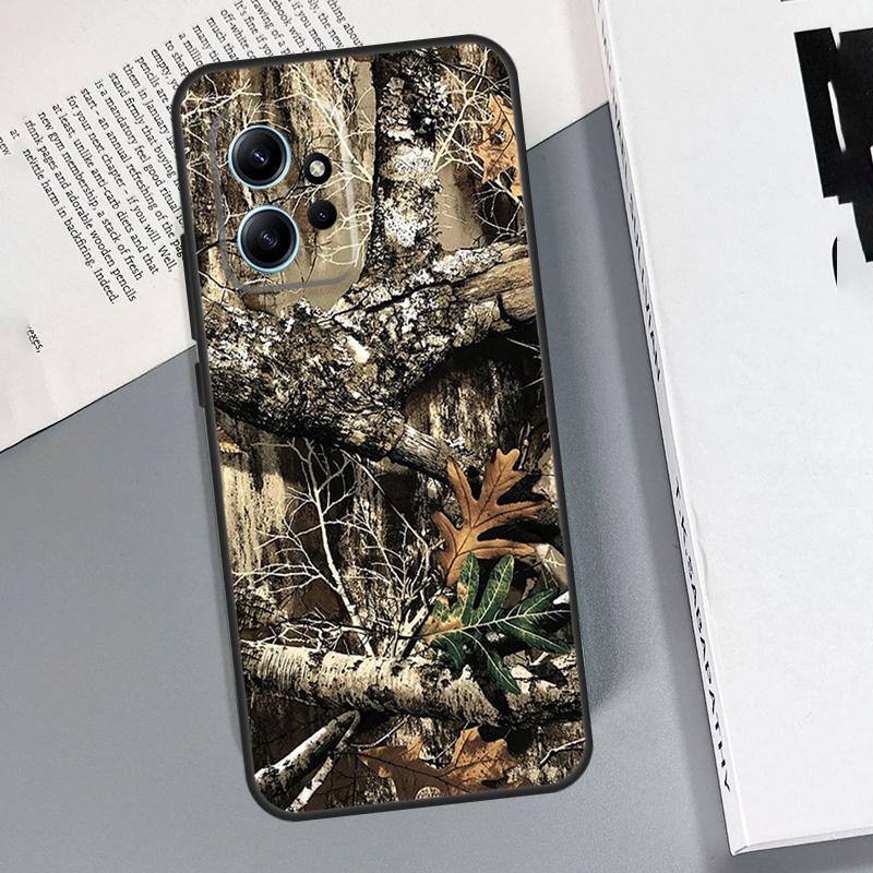 Wicked Hunting Camo Camouflage Case For Xiaomi Redmi Note 14 10 11 12 13 15 Pro Plus Cover For Redmi 15 15C 14C 12C 10C 13C