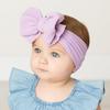 Children'S Hair Accessories Tied Fabric Headband Baby Headgear Baby Nylon Headgear Big Bow Stockings Headband