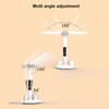 LED Desktop Decor Light Touch Control with Calendar Reading Desk Lights Penholder Stand Table Lamp Foldable for Home Office