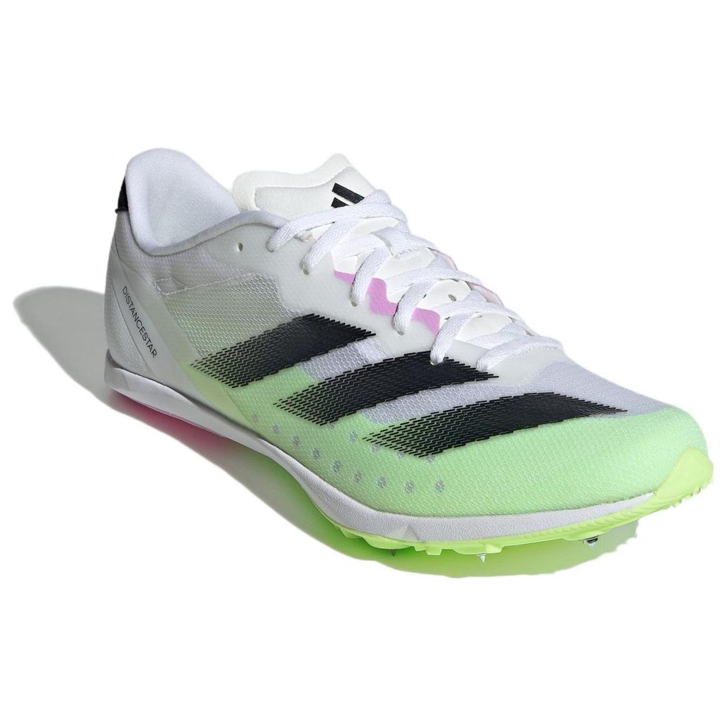 adidas Кроссовки унисекс Distancestar White Green Spark Cloud-White Core-Black IG7445
