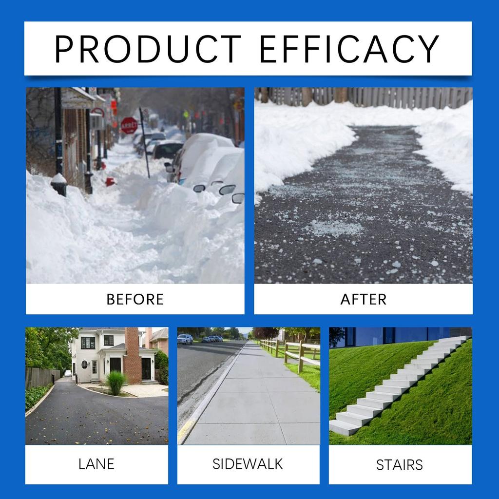 Pet Safe Ice Melting Suitable For Concrete Ice Melting Pet Friendly For Snow Removal & Icing Portable Bag,100g