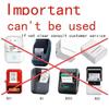 Compatible Waterproof Label Stickers for Jingchen B21/B3S, Yakelai M108, Ningyou P50, Puqu Printers