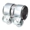 Exhaust Clamp Stainless Steel 45mm 50mm 63mm Exhaust Tube Pipe Connector Joiner Sleeve Clamp Adjustable Tip Car Accessories