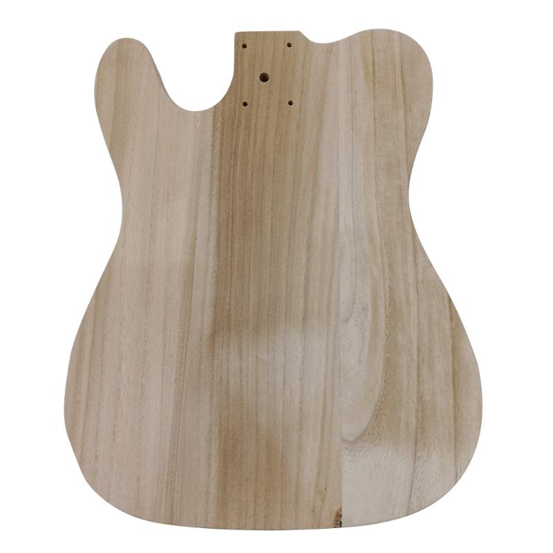 Необработанный корпус гитары, полированное дерево, для DIY, аксессуары для гитары T-style