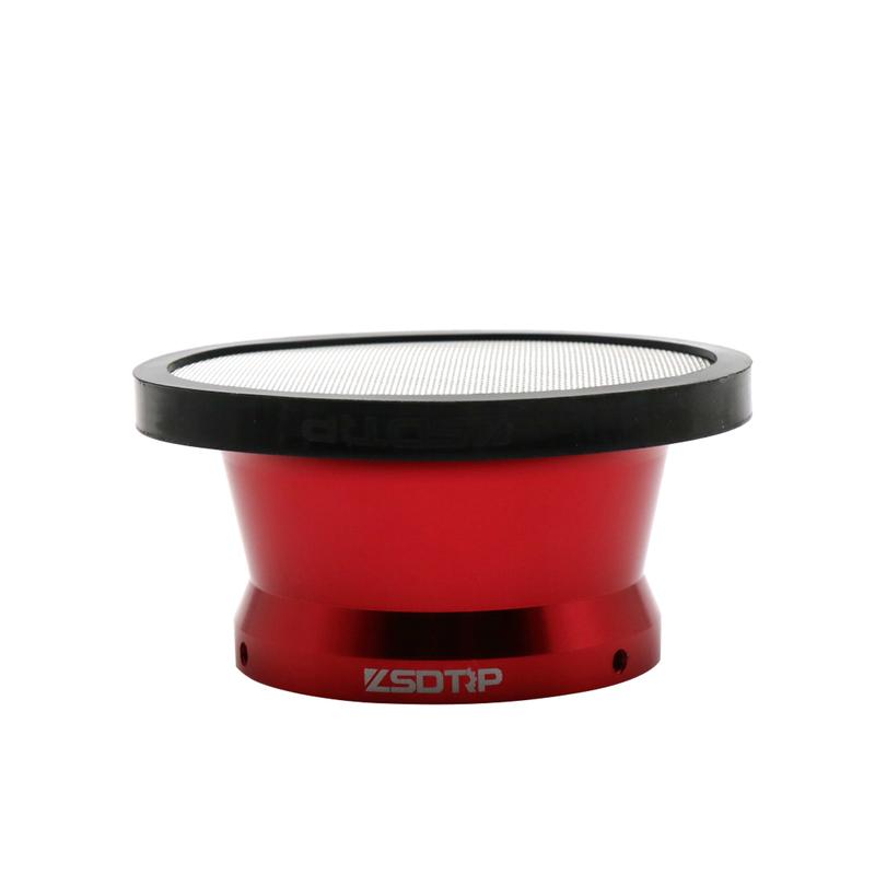 ZSDTRP 63mm Motorcycle Carburetor Air Filter Interface Wind Cup Horn Velocity Stack with Mesh Net for PWM PWK 34 36 38 40 42mm