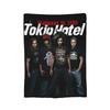 Номер 483 Tokio Hotel Фланелевое одеяло Рок-группа Тур Модное плед для кровати дивана диванчика 150*125см Плюшевое тонкое одеяло,