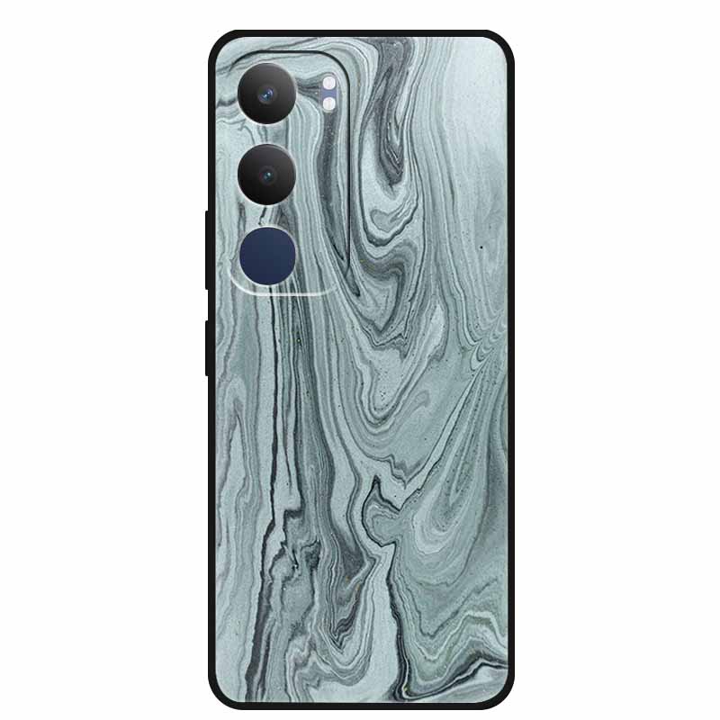 For Vivo Y29 5G Case TPU Bumper Vivo Y 29 V2420 Marble Silicone Soft Phone Case for Vivo Y29 5G Color Blocking Shockproof Coque