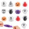 5/10/20Pcs Halloween Squeeze Ball Pumpkin Ghost Fidget Toy Kids Halloween Birthday Party Favors Trick or Treat Goodie Bag Filler