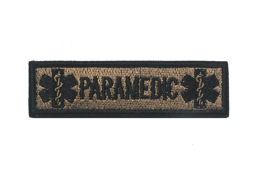USA Star of Life EMT Paramedic Rescue Embroidered Velcro Arm Patch