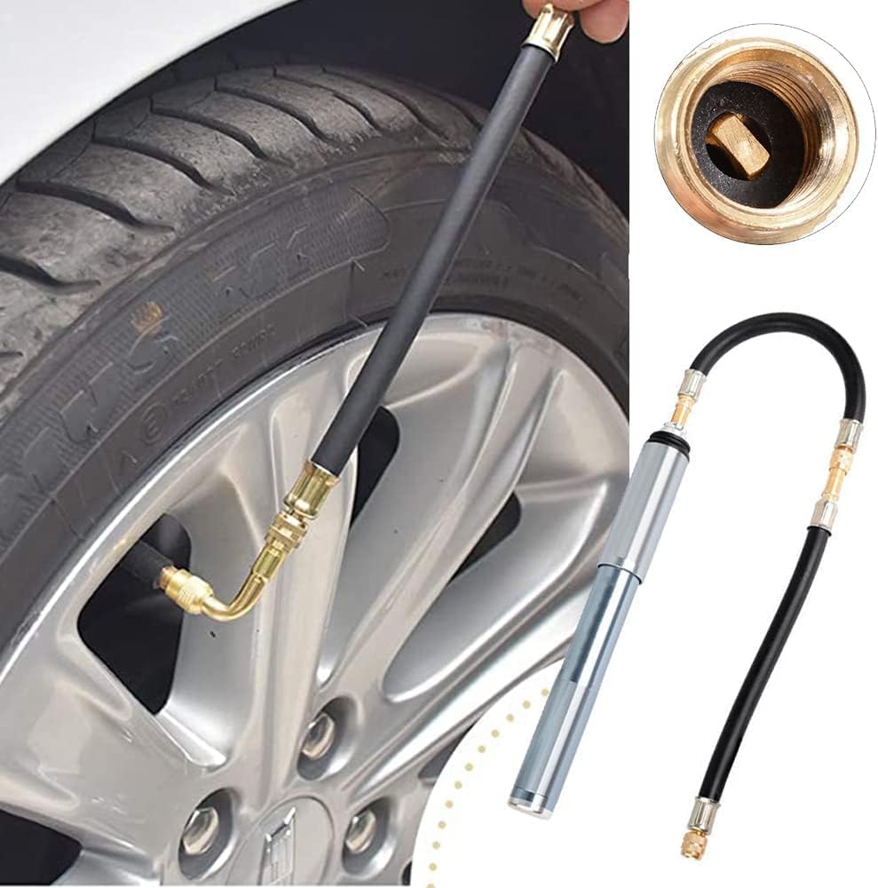 KEWAYO Tire Inflation, Car Valve, Tire Air, For Cars, Motorcycles, Inflation Extension Hoses, Motorbikes,